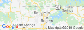 Bentonville map